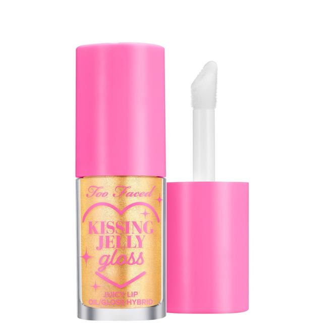 Too Faced Kissing Jelly Lip Oil Gloss 4.5ml - (Various Shades) - Pina Colada - Yellow on Productcaster.