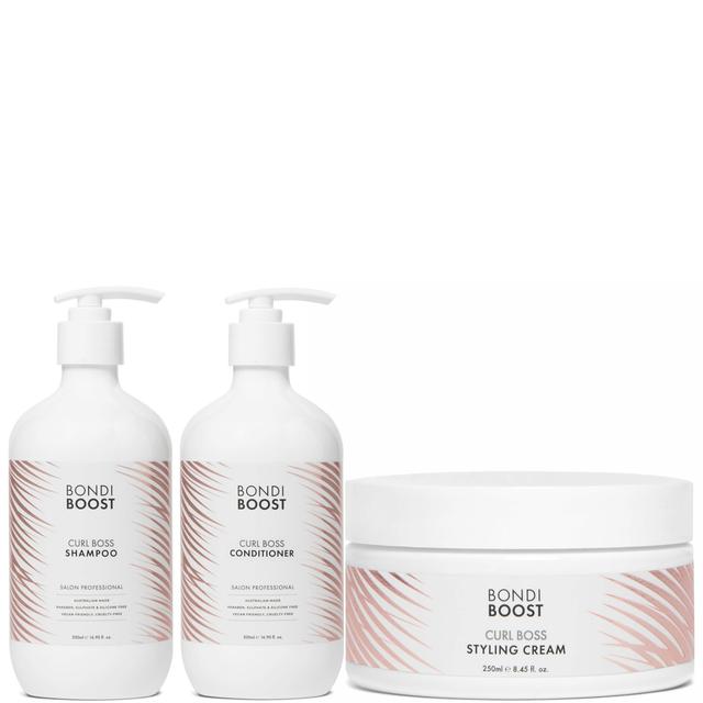 BondiBoost Curl Boss Care Plus Styling Cream Trio on Productcaster.