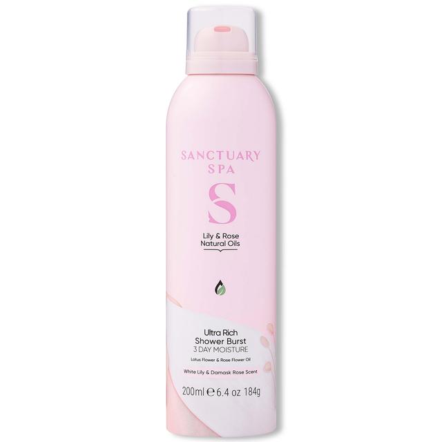 Sanctuary Spa Lily & Rose Natural Oils Ultra Rich Shower Burst 200ml on Productcaster.