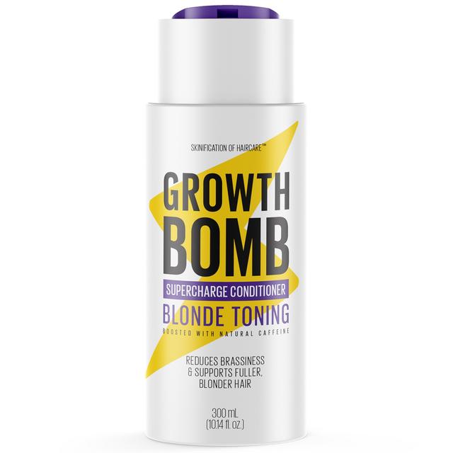 Growth Bomb Blonde Toning Conditioner 300ml on Productcaster.