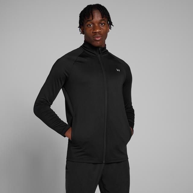 Ανδρικό Track Top Προπόνησης MP Με Φερμουάρ - Μαύρο - XXL on Productcaster.