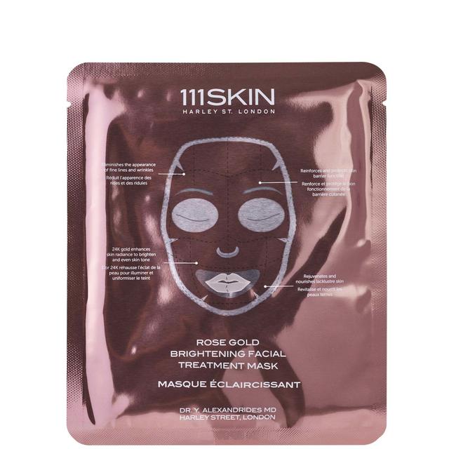 111SKIN Rose Gold Brightening 5-Piece Facial Mask Set on Productcaster.