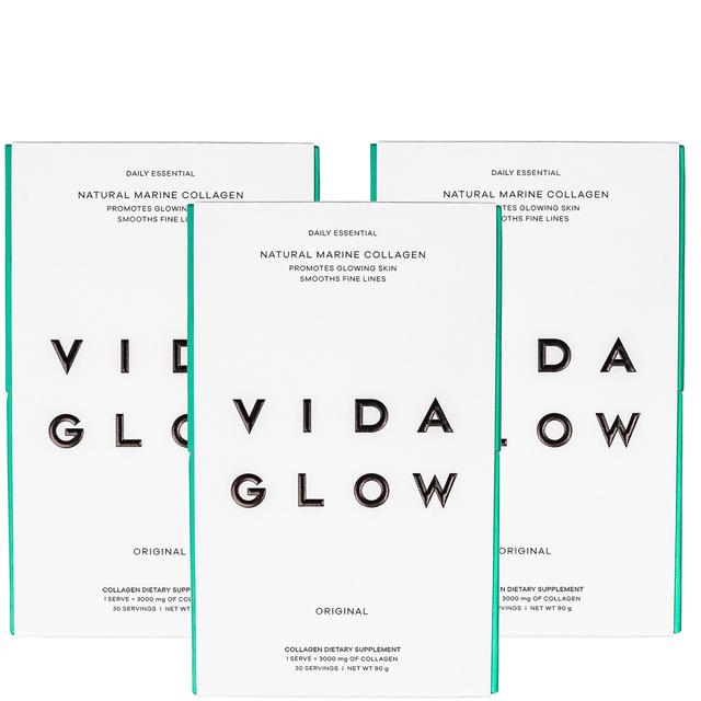 Vida Glow Natural Marine Collagen 3 Month Supply (Worth £117) on Productcaster.