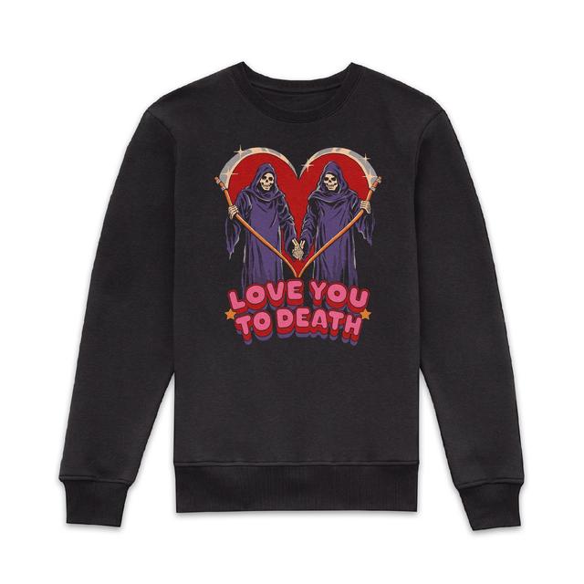 Steven Rhodes Love You To Death Sweatshirt - Black - S - Black on Productcaster.