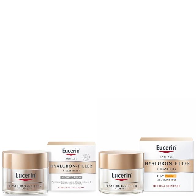 Eucerin Hyaluron-Filler and Elasticity Anti-Ageing Duo on Productcaster.