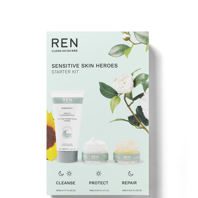 REN Clean Skincare Sensitive Skin Heroes Starter Kit on Productcaster.