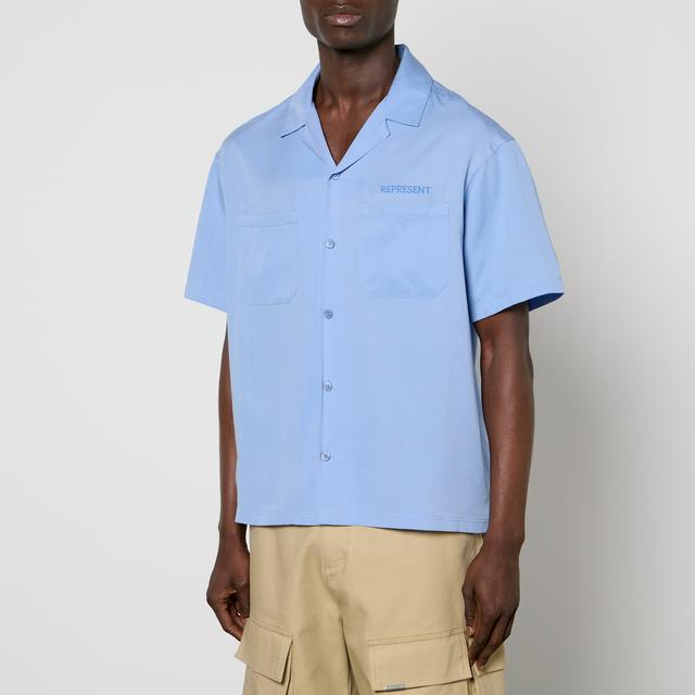 REPRESENT x Coggles Lyocell Bowling Shirt - S on Productcaster.