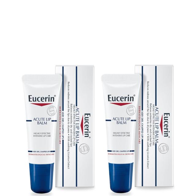 Eucerin Dry Skin Acute Lip Balm Duo 2 x 10ml on Productcaster.