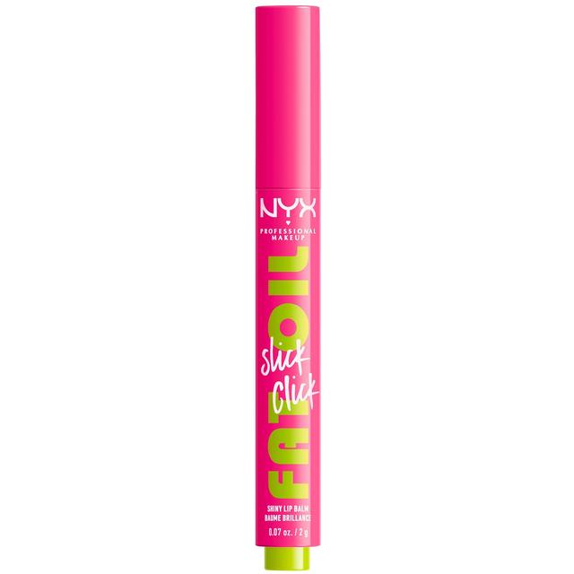 NYX Professional Makeup Fat Oil Slick Click Lip Balm 2ml (Various Shades) - #Thriving on Productcaster.