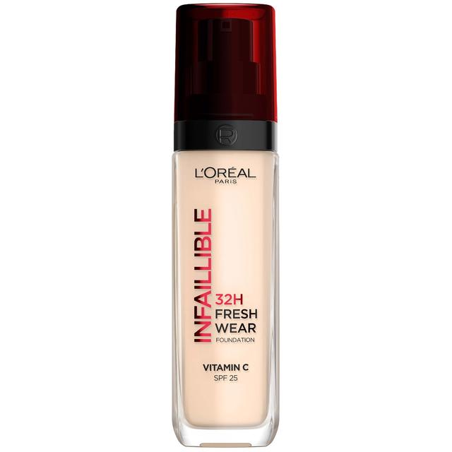 L'Oréal Paris Infallible 32H Fresh Wear Foundation 30ml (Various Shades) - 10 on Productcaster.