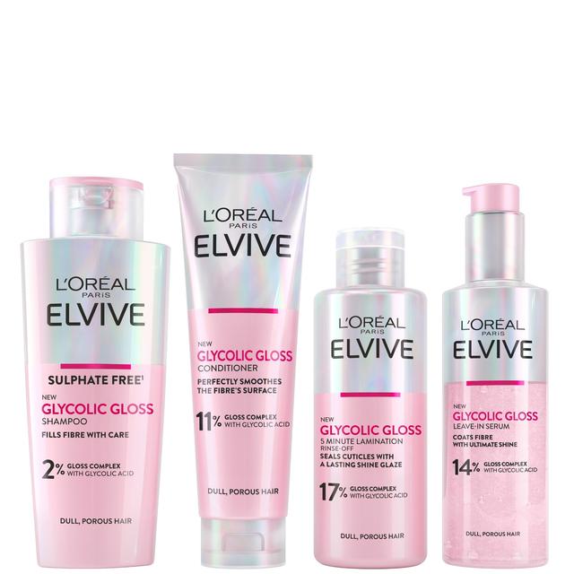 L'Oréal Paris Elvive Glycolic Gloss Glossing Routine for Dull Hair on Productcaster.