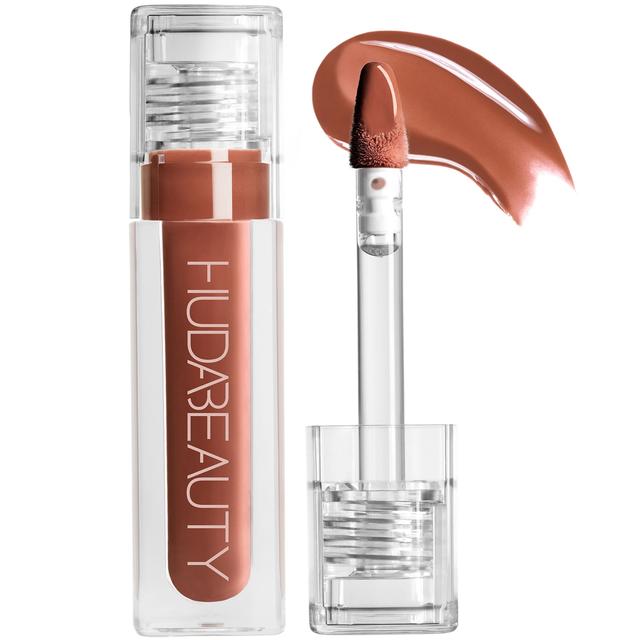 Huda Beauty Faux Filler Extra Shine Lip Gloss 3.9ml (Various Shades) - Foxy on Productcaster.