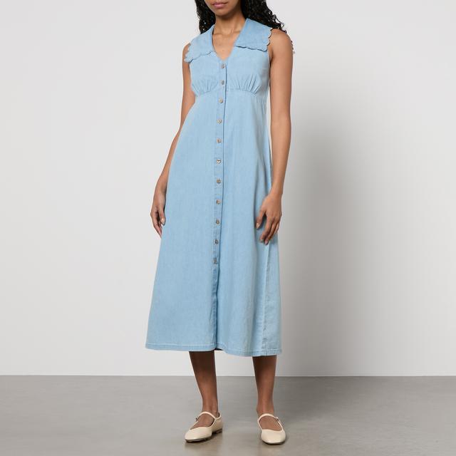 Nobody's Child x Fearne Cotton Happy Place Wylde Cotton-Denim Dress - UK 16 on Productcaster.