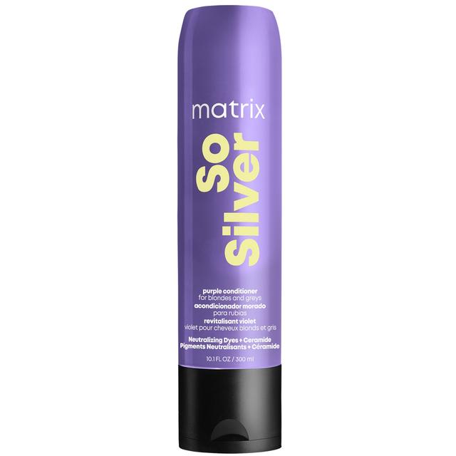 Matrix So Silver Purple Toning Pigmented Conditioner For Blonde, Grey + Silver Hair 300ml on Productcaster.