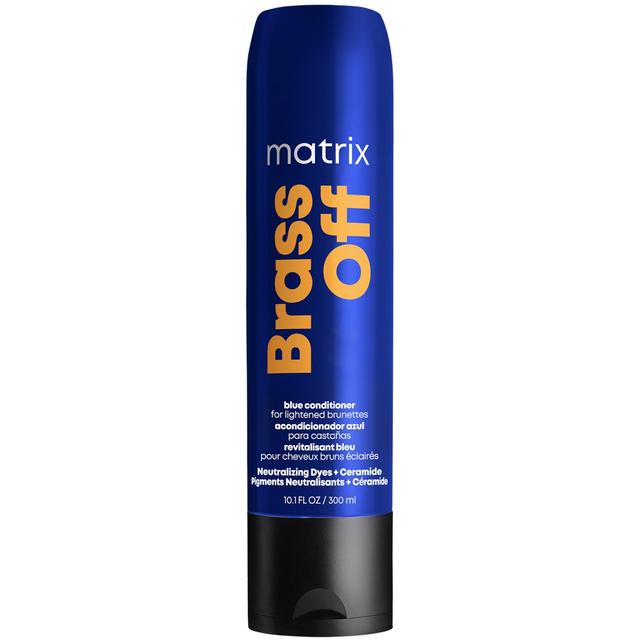 Matrix Brass Off Blue Toning Pigmented Conditioner For Lightened Brunette Hair 300ml on Productcaster.