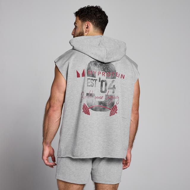 Maiou cu glugă MP Origin Graphic pentru bărbați - Grey Marl - XL on Productcaster.