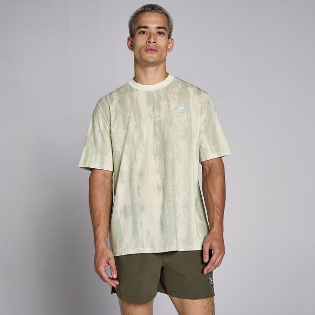 MP Men's Tempo Oversized T-Shirt - Barley Green - XS on Productcaster.