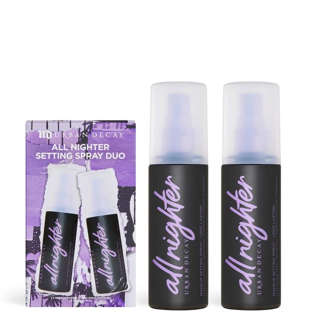 Urban Decay All Nighter Setting Spray Duo Set (Worth Value £57) 19% Saving on Productcaster.