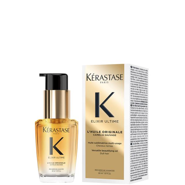 Kérastase Elixir Ultime Hair Oil L'Huile Originale, For All Hair Types with Argan Oil & Heat Protection 30ml on Productcaster.