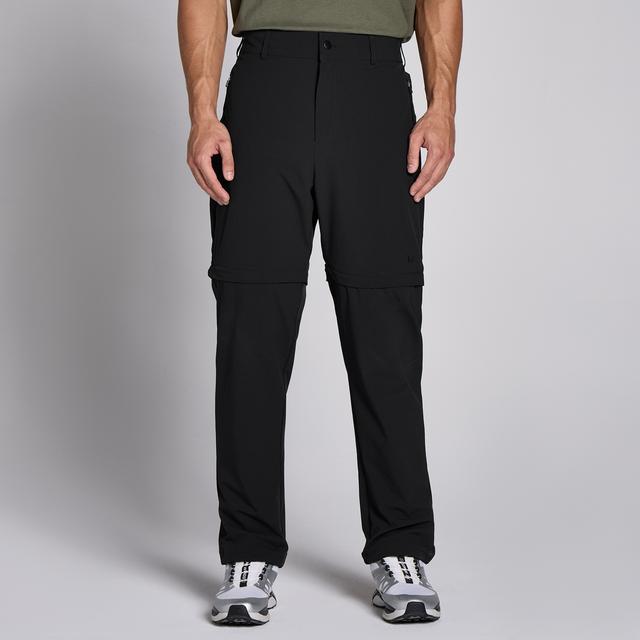 MP Men's Lifestyle 2 in 1 Walking Trouser / Shorts - Black - S on Productcaster.