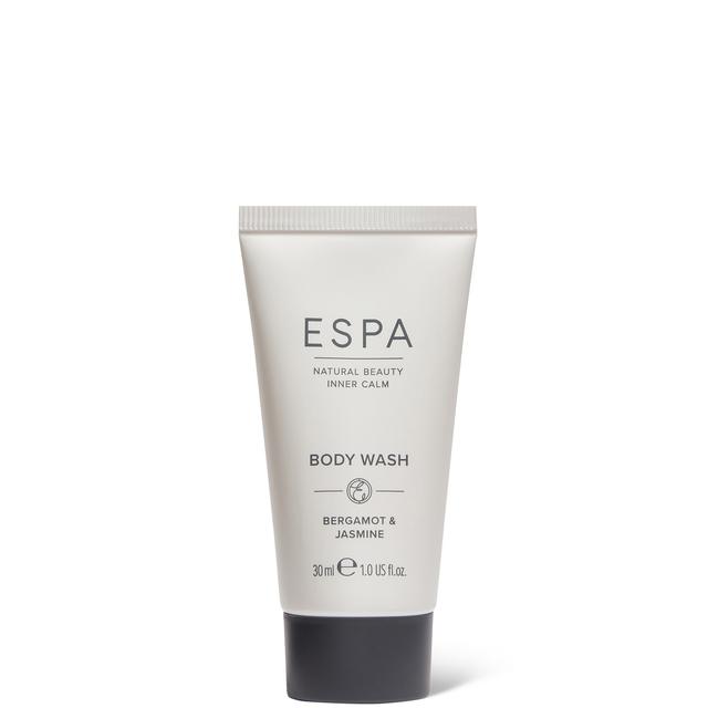 ESPA Bergamot and Jasmine Body Wash 30ml Tube on Productcaster.