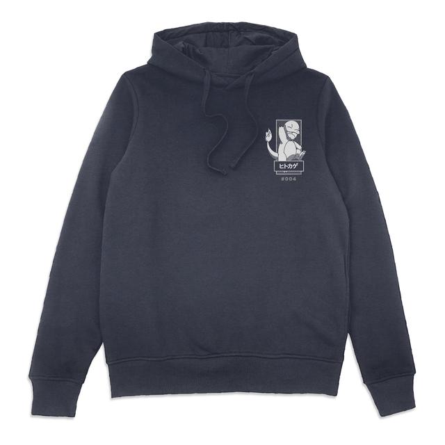 Pokémon Charmander Manga Hoodie - Navy - XL - Navy on Productcaster.