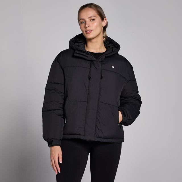 MP Women's Short Padded Puffer Jacket - Black - XL on Productcaster.