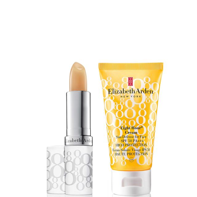 Elizabeth Arden Essential Sun Protection Skincare Bundle for Face and Lips on Productcaster.