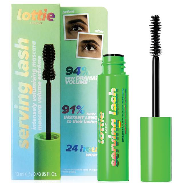 Lottie London Serving Lash Mascara 13ml on Productcaster.