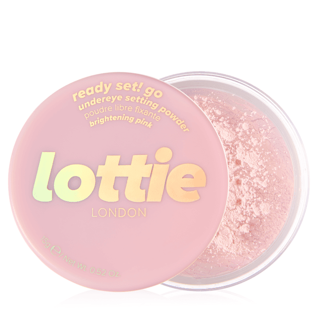 Lottie London Ready Set! Go Translucent Finishing Powder 15g - Brightening Pink on Productcaster.