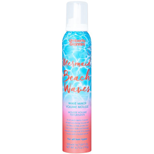 Umberto Giannini Mermaid Beach Waves Mousse 200ml on Productcaster.