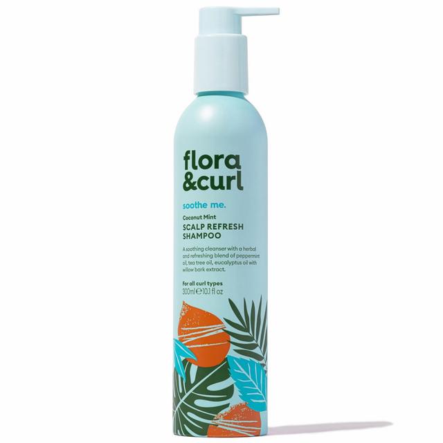 Flora & Curl Coconut Mint Scalp Refresh Shampoo 300ml on Productcaster.