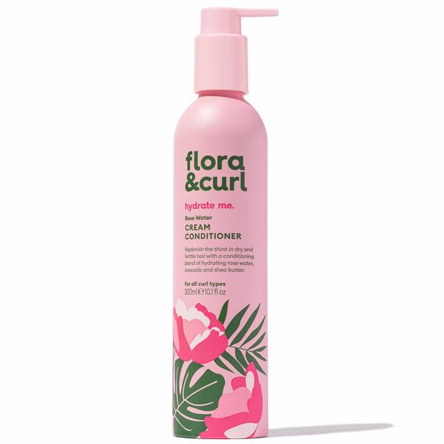 Flora & Curl Rose Water Cream Conditioner 300ml on Productcaster.