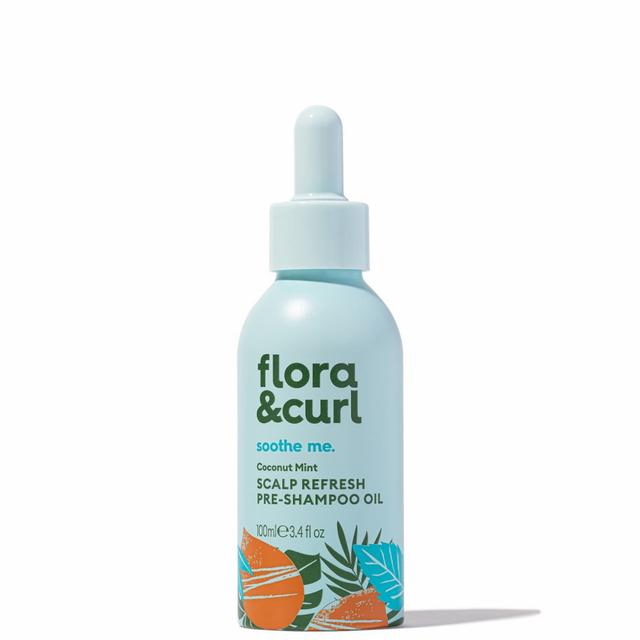 Flora & Curl Coconut Mint Scalp Refresh Pre-Shampoo Oil 100ml on Productcaster.