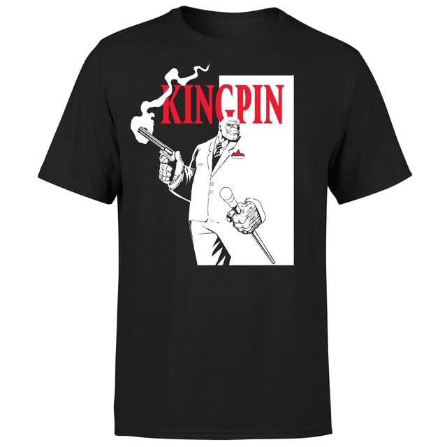 Kingpin Unisex T-Shirt - Black - M on Productcaster.