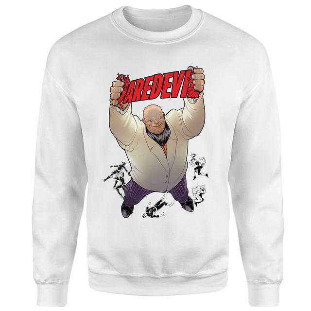 Kingpin Collateral Damage Sweatshirt - White - M on Productcaster.