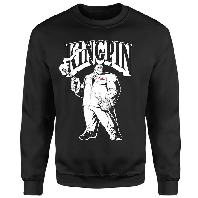 Kingpin Of Crime Jumper - Black - S on Productcaster.