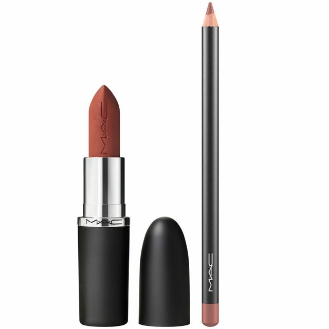 MAC Macximal Silky Matte Lip Duo (Various Shades) (Worth £45.00) - Taupe on Productcaster.