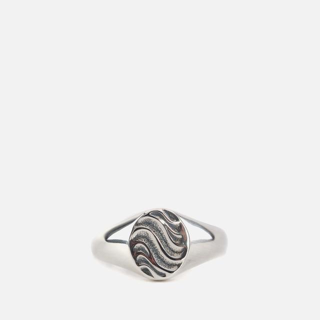 Serge DeNimes Wave Sterling Silver Ring - S on Productcaster.