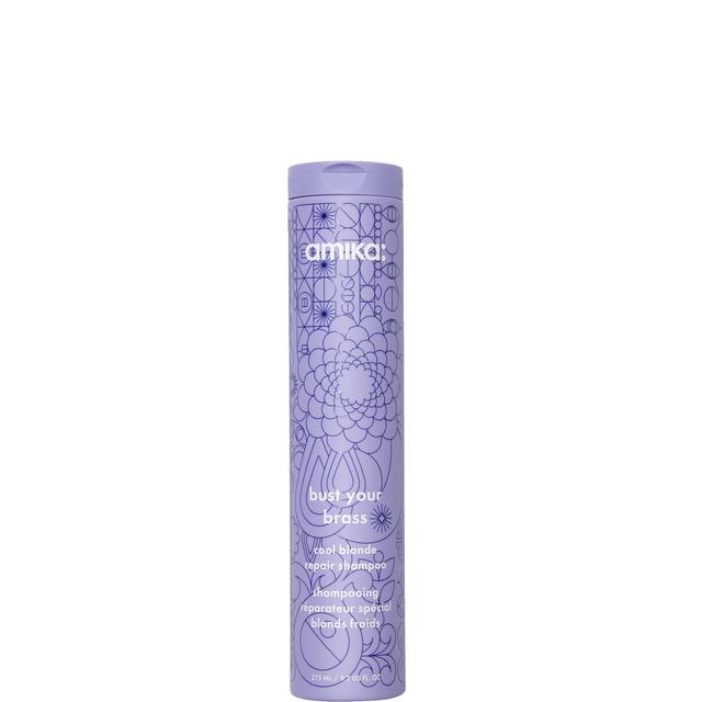 Amika Bust Your Brass Cool Blonde Repair Shampoo 275ml on Productcaster.