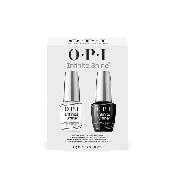 OPI Infinite Shine Long-Wear Base Coat and Top Coat Nail Polish Duo Pack 2 x 15ml on Productcaster.