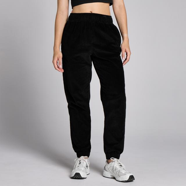 Pantaloni tip jogger din velur MP Lifestyle pentru femei - Negru - S on Productcaster.