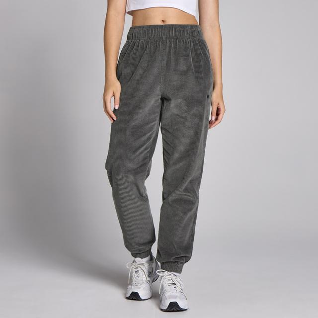 MP Women's Lifestyle Corduroy Jogger - Gunmetal - M on Productcaster.