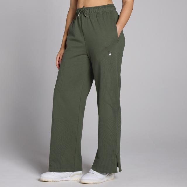 MP Women's Tempo Graphic Straight Leg Joggers - Dark Olive - M on Productcaster.