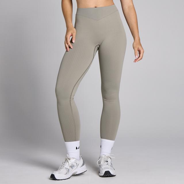 MP Női Lifestyle Waffle Seamless Leggings – Agyag - XS on Productcaster.