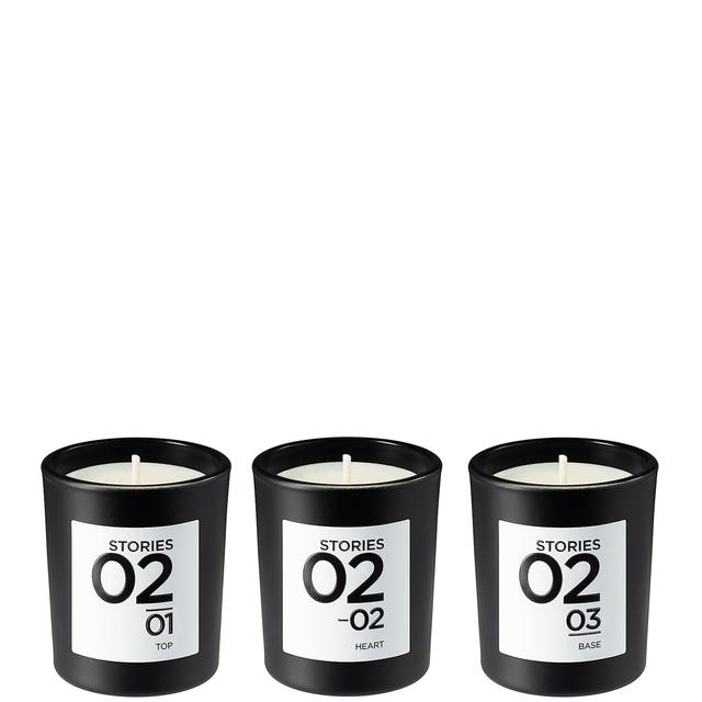 STORIES No.02 Candle Trio 3 x 70g on Productcaster.