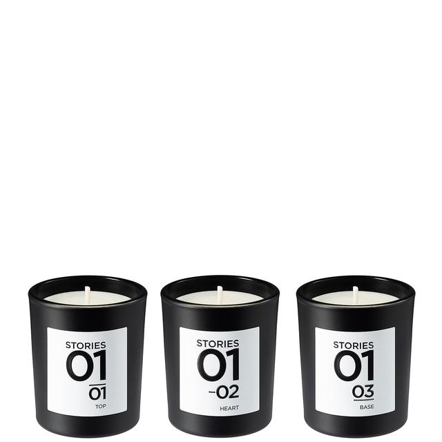 STORIES No.01 Candle Trio 3 x 70g on Productcaster.