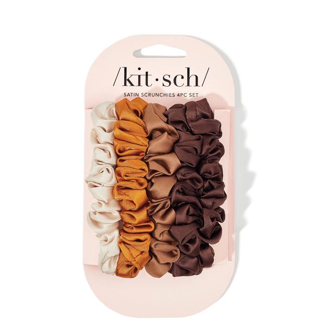 Kitsch Satin Petite Scrunchies 5 Piece Set - Sedona on Productcaster.