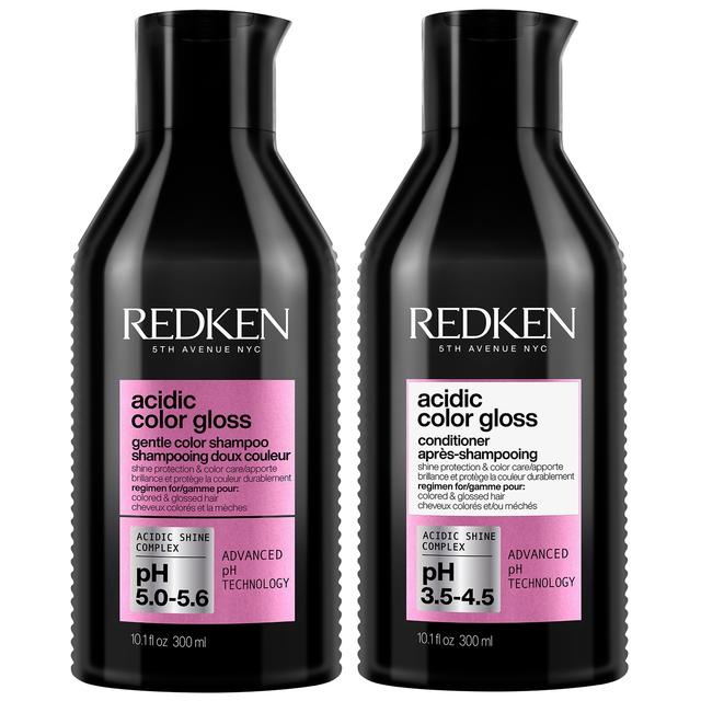 Redken Acidic Color Gloss Shampoo and Conditioner 300ml, Colour Protection Routine for Glass-Like Shine on Productcaster.