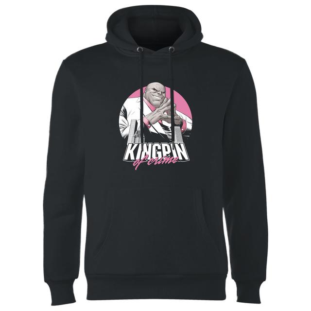 Kingpin Crime City Hoodie - Black - M on Productcaster.